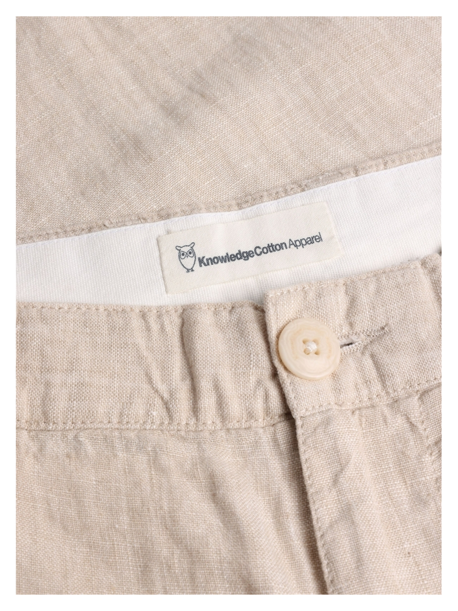 Knowledge Cotton Apparel Regular fit Hørbukser